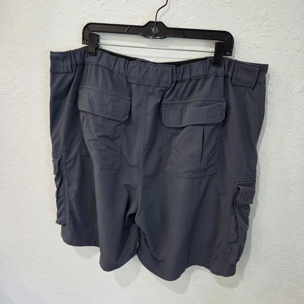 Duluth Trading Co Dry on the Fly Shorts Men's 2XL Gray 9